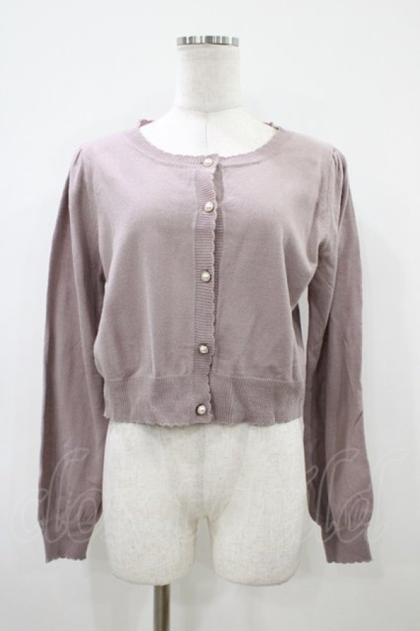 画像1: Amavel / カーディガン Free ピンク H-26-04-10-1063-CA-TO-NS-ZH (1)