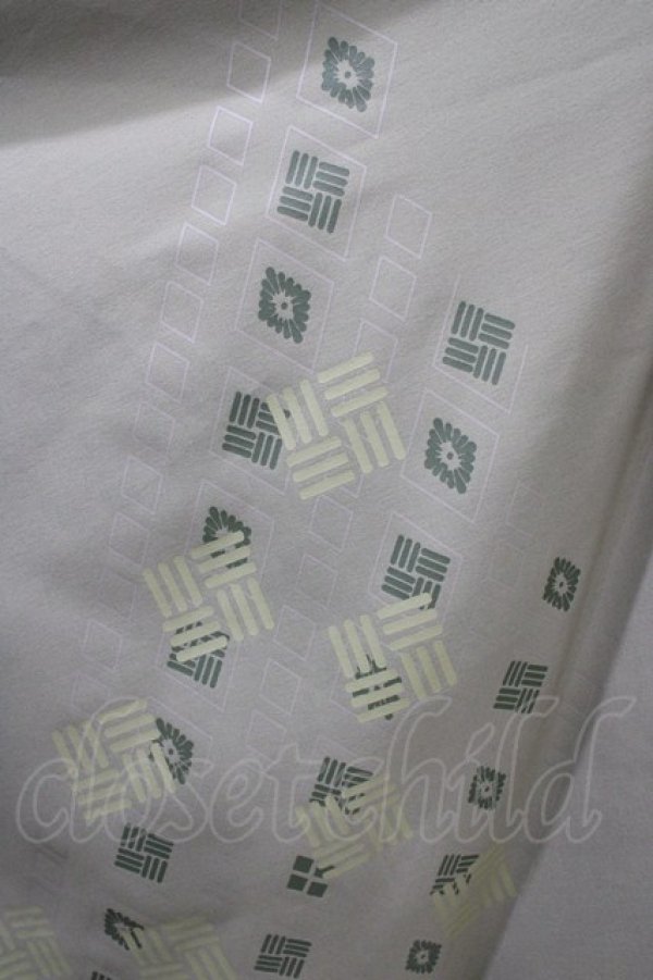 画像3: Favorite / 和袖ブラウス M カーキ H-26-04-10-1067-LO-BL-NS-ZH (3)