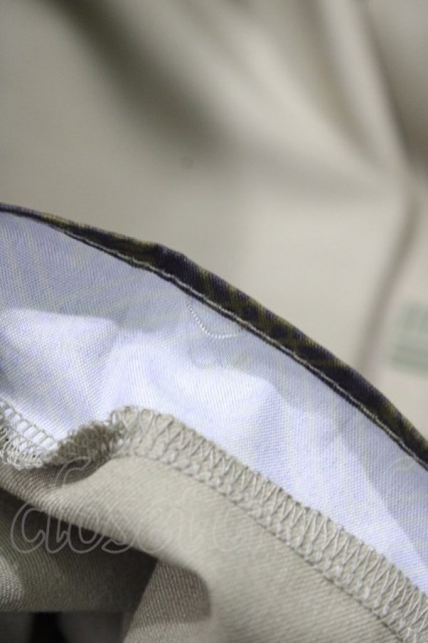 画像4: Favorite / 和袖ブラウス M カーキ H-26-04-10-1067-LO-BL-NS-ZH (4)