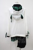 画像2: Favorite / レイヤード風パーカー Free オフ/グリーン H-26-04-10-1068-LO-TO-NS-ZH (2)