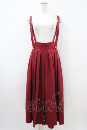 画像: Amavel / 胡蝶の花遊び袴パンツ Free レッド H-26-04-10-1020-CA-PA-NS-ZH