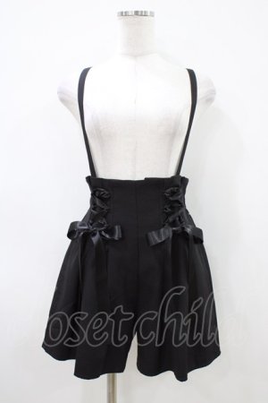 画像: MA*RS / サスペンダーパンツ Free ブラック H-26-04-10-1021-EL-PA-NS-ZH