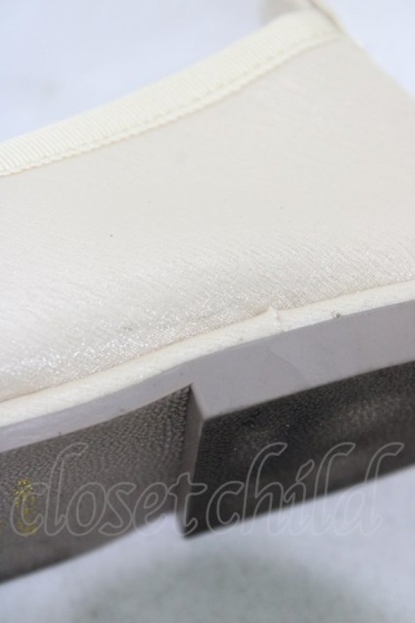 画像4: m petit by misako / AMリボンバレエシューズ S アイボリー H-26-04-10-1002-LO-SH-NS-ZH (4)