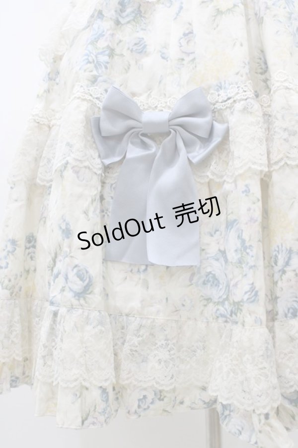 画像5: metamorphose / ロザリーケープ付きジャンパースカート サイズ1 パウダーブルー H-26-04-10-1026-ME-OP-NS-ZH (5)