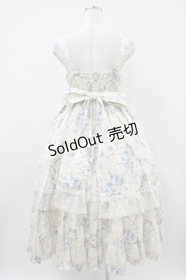 画像7: metamorphose / ロザリーケープ付きジャンパースカート サイズ1 パウダーブルー H-26-04-10-1026-ME-OP-NS-ZH (7)