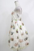 画像2: Emily Temple cute / Flower TEA PARTYキャミソールワンピース  オフホワイト H-26-04-10-006-ET-OP-KB-ZH (2)