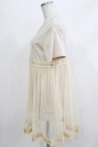 画像2: merry jenny / チュールレイヤードTシャツ  ベージュ H-26-04-10-062-LO-TO-KB-ZH (2)