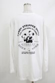 画像3: Candy Stripper / TOKYO PANDA CLUB L/S Tシャツ 2(M) ホワイト H-26-04-10-063-PU-TO-KB-ZH (3)
