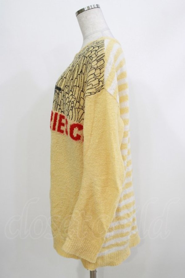 画像2: Candy Stripper / CANDY FRIES KNIT  イエロー H-26-04-10-068-PU-TO-KB-ZH (2)