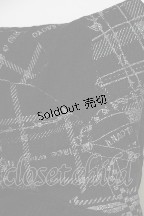 画像3: h.NAOTO / 猫耳フード付きニットストール  黒 H-26-04-10-071-HN-ZA-AK-ZH (3)