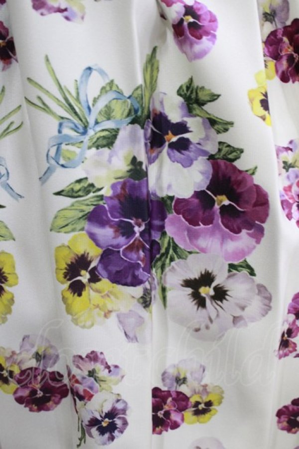 画像5: Melody BasKet / パンジースカーフワンピース  アイボリー H-26-04-10-007-LO-OP-KB-ZH (5)