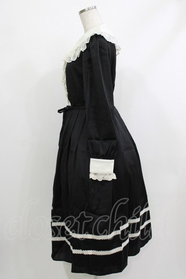 画像2: Melody BasKet / Sicilienne dress  ブラック H-26-04-10-010-LO-OP-KB-ZH (2)