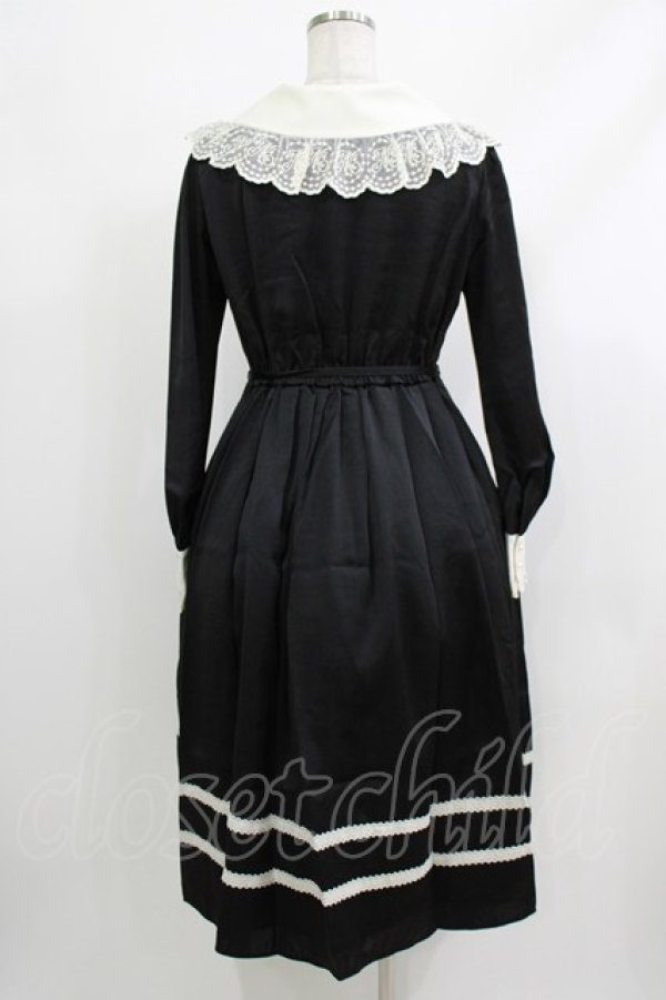 画像3: Melody BasKet / Sicilienne dress  ブラック H-26-04-10-010-LO-OP-KB-ZH (3)