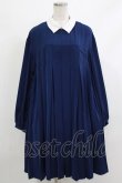 画像1: Candy Stripper / PLEATS ONE-PIECE  ネイビー H-26-04-10-012-PU-OP-KB-ZH (1)