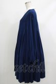 画像2: Candy Stripper / PLEATS ONE-PIECE  ネイビー H-26-04-10-012-PU-OP-KB-ZH (2)
