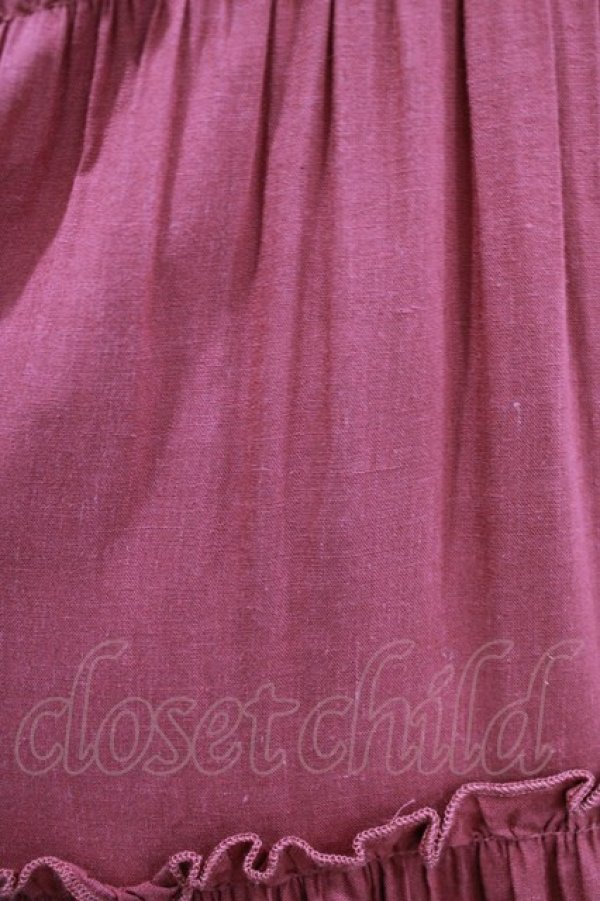 画像4: merry jenny / ティアードティアード2wayワンピース  レッド H-26-04-10-019-LO-OP-KB-ZH (4)