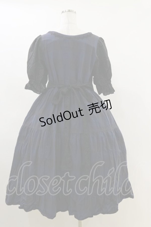 画像2: marcHenTica / チェックワンピース Free ネイビー H-26-04-11-055-LO-OP-NS-ZH (2)