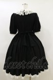 画像2: LOCOCO尾州ロリィタ / 半袖ワンピース 1 ブラック H-26-04-11-060-LO-OP-NS-ZH (2)