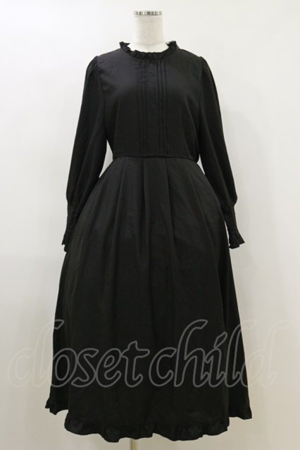 画像1: axes femme / レース襟セットワンピース Free ブラック H-26-04-11-061-AX-OP-NS-ZH (1)