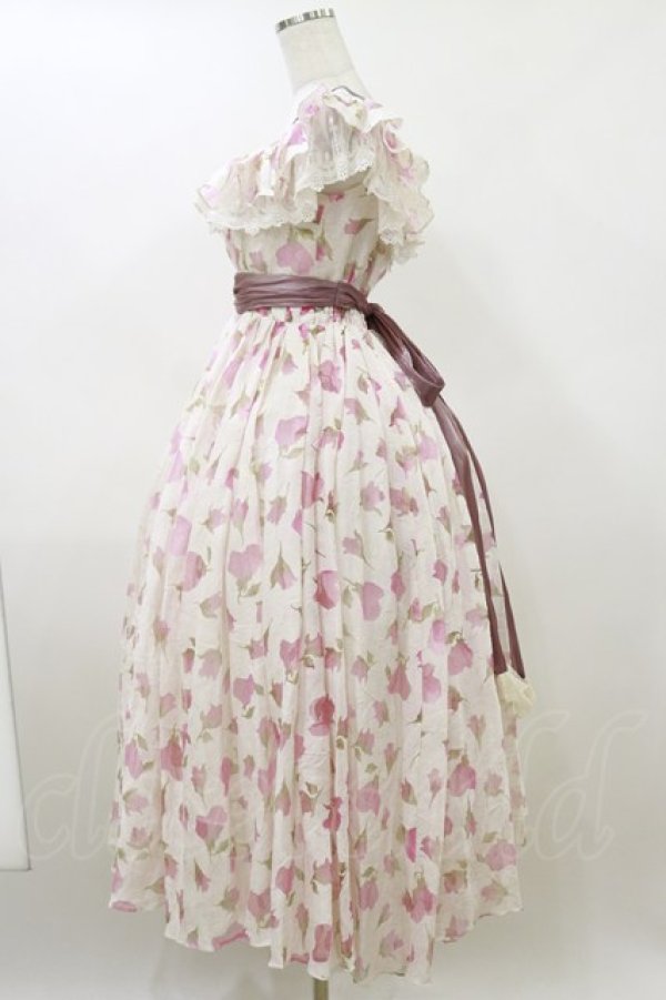 画像3: Hoshibako Works / フラワープリントワンピース S オフ/ピンク H-26-04-11-065-LO-OP-NS-ZH (3)