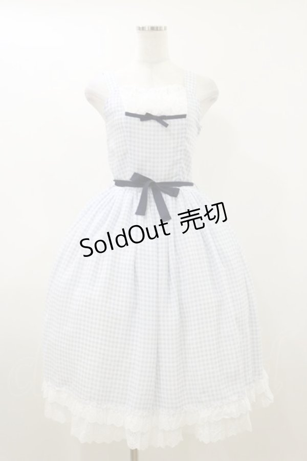 画像1: Innocent World / エリオノールジャンパースカート M/108cm丈 サックス H-26-04-11-066-IW-OP-IW-ZH (1)