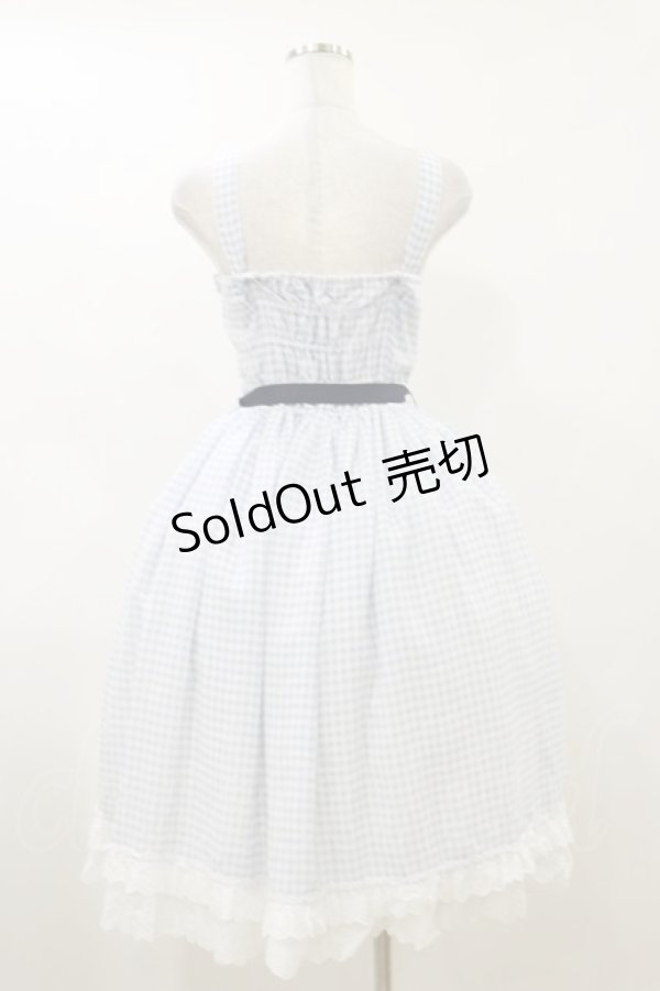 画像2: Innocent World / エリオノールジャンパースカート M/108cm丈 サックス H-26-04-11-066-IW-OP-IW-ZH (2)