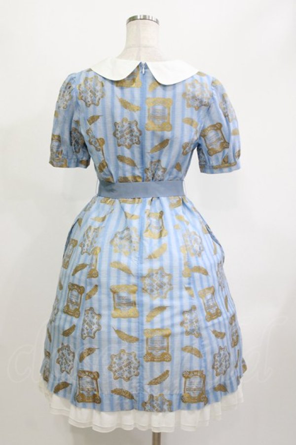 画像3: Jane Marple / CARTE Radieuseワンピース  ブルーグレイ H-26-04-11-1006-JM-OP-KB-ZH (3)