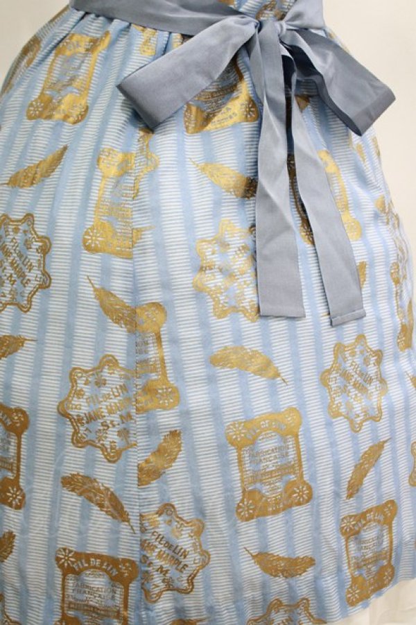 画像5: Jane Marple / CARTE Radieuseワンピース  ブルーグレイ H-26-04-11-1006-JM-OP-KB-ZH (5)