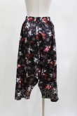 画像2: NieR Clothing / サルエルパンツ  和柄九尾/黒 H-26-04-11-1010-PU-PA-KB-ZH (2)