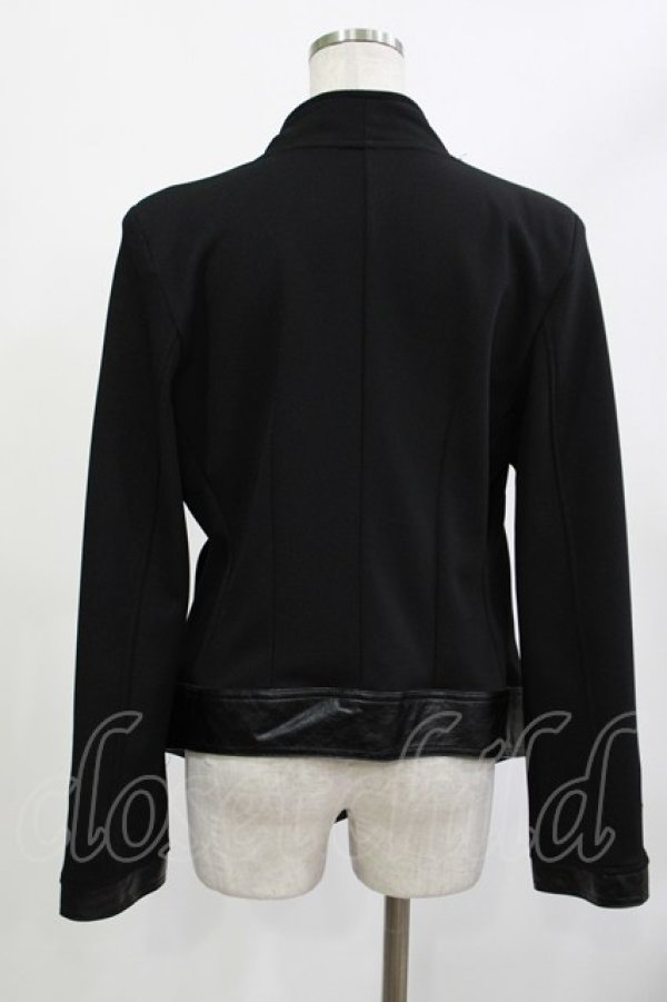 画像3: Qutie Frash / チャイナライダースジャケット L ブラック H-26-04-11-1014-QU-JA-KB-ZH (3)