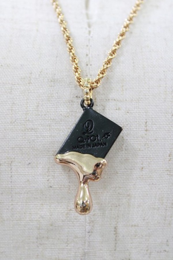 画像1: Q-pot. / メルティーチョコレートネックレス   H-26-04-11-1023-QP-AC-KB-ZH (1)