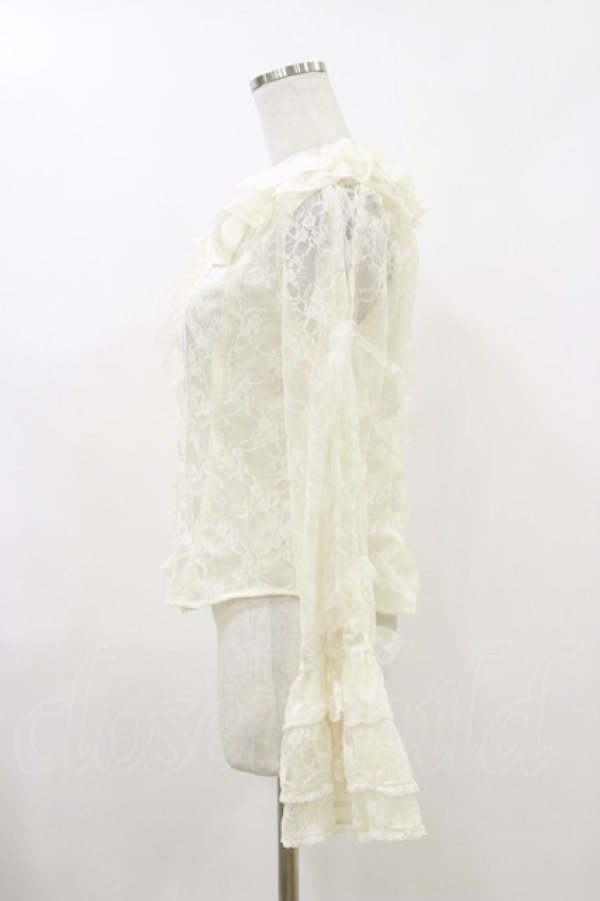 画像3: BABY,THE STARS SHINE BRIGHT / Princess Rapunzel 〜魔法の髪のフローラルガーランド〜ブラウス Free 生成り H-26-04-11-012-BA-BL-NS-ZH (3)