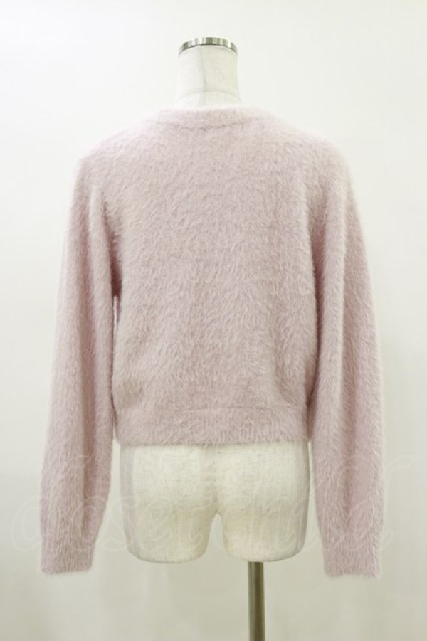 画像2: m petit by misako / NINA'Sコラボリボンニットカーディガン M ピンク H-26-04-11-020-LO-TO-NS-ZH (2)