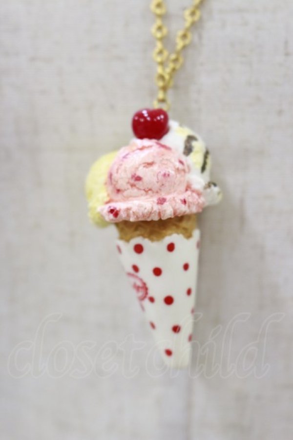 画像1: BABY,THE STARS SHINE BRIGHT / Sweet Ice cream ネックレス  オフ H-26-04-11-003-BA-AC-NS-ZH (1)