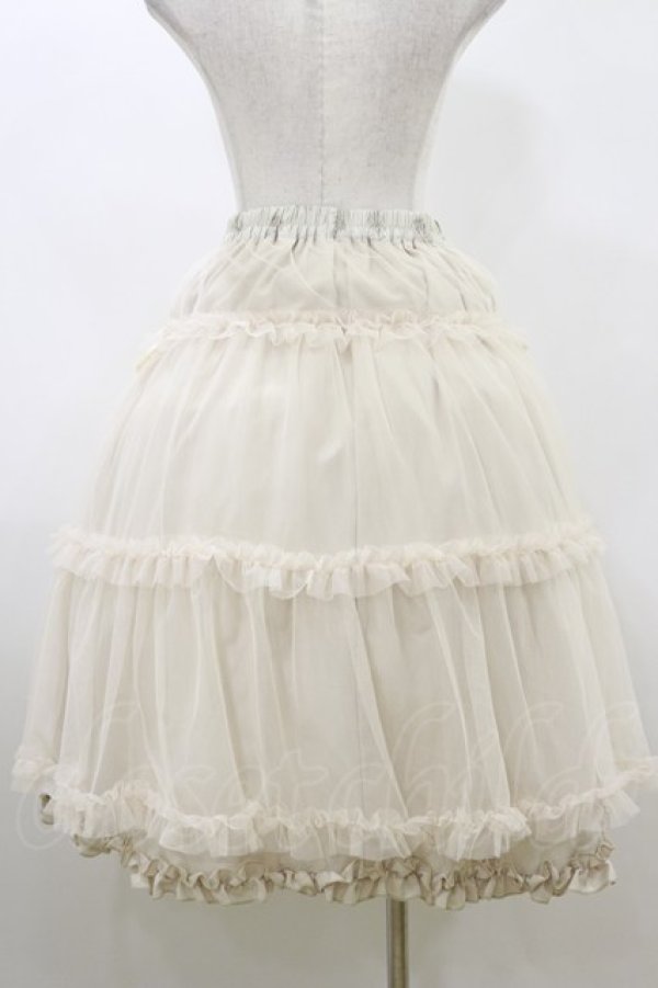 画像4: m petit by misako / NINA'Sコラボスカート M アイボリー/リバーシブル H-26-04-11-024-LO-SK-NS-ZH (4)