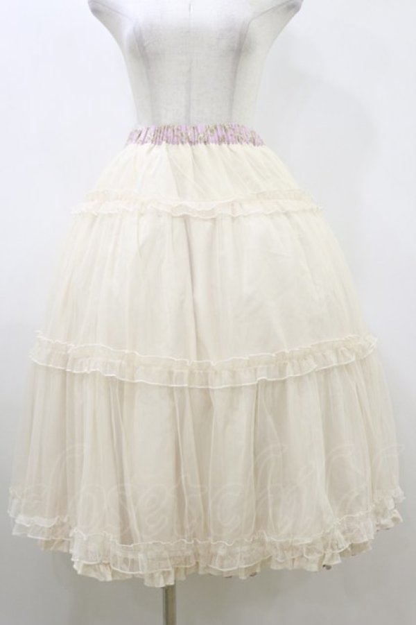 画像3: m petit by misako / AM*ジュイパニエスカート LL ピンク/アイボリー リバーシブル H-26-04-11-026-LO-SK-NS-ZH (3)