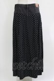 画像3: HYSTERIC GLAMOUR / ドット×デニムスカート  ブラック H-26-04-12-032-PU-SK-KB-ZH (3)