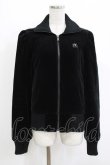 画像1: HYSTERIC GLAMOUR / ラメリブZIPブルゾン  ブラック H-26-04-12-036-PU-JA-KB-ZH (1)