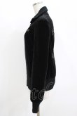 画像2: HYSTERIC GLAMOUR / ラメリブZIPブルゾン  ブラック H-26-04-12-036-PU-JA-KB-ZH (2)