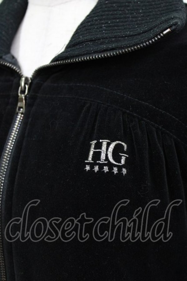 画像5: HYSTERIC GLAMOUR / ラメリブZIPブルゾン  ブラック H-26-04-12-036-PU-JA-KB-ZH (5)