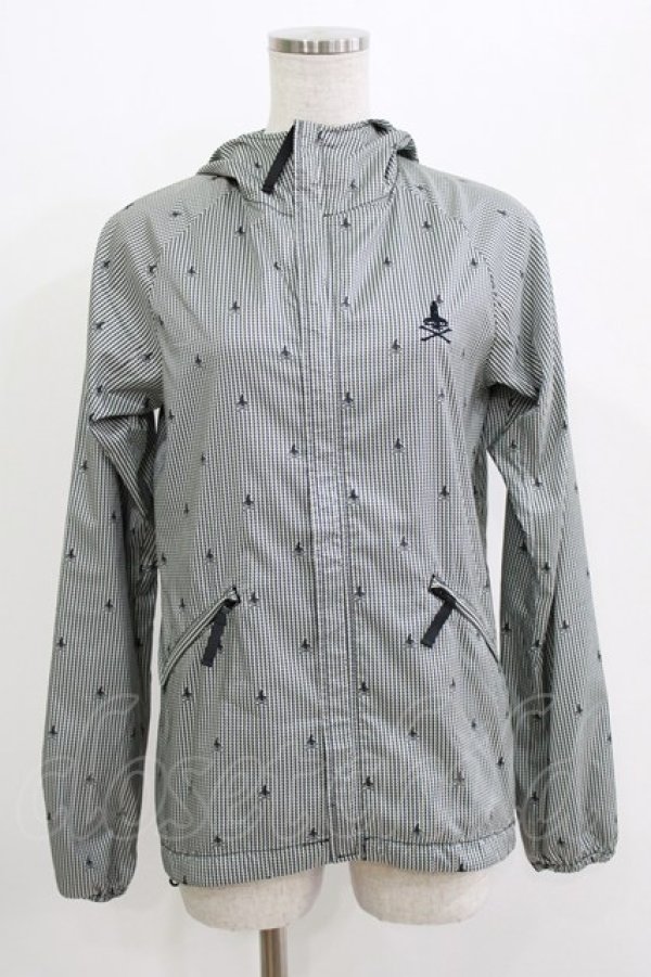 画像1: HYSTERIC GLAMOUR / プリントZIPブルゾン  ブラック H-26-04-12-040-PU-JA-KB-ZH (1)