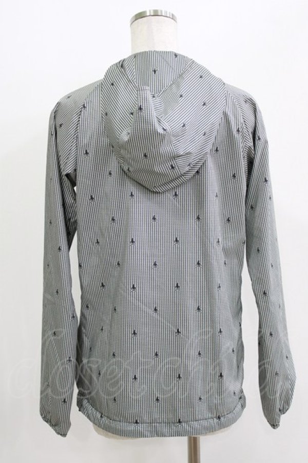 画像3: HYSTERIC GLAMOUR / プリントZIPブルゾン  ブラック H-26-04-12-040-PU-JA-KB-ZH (3)