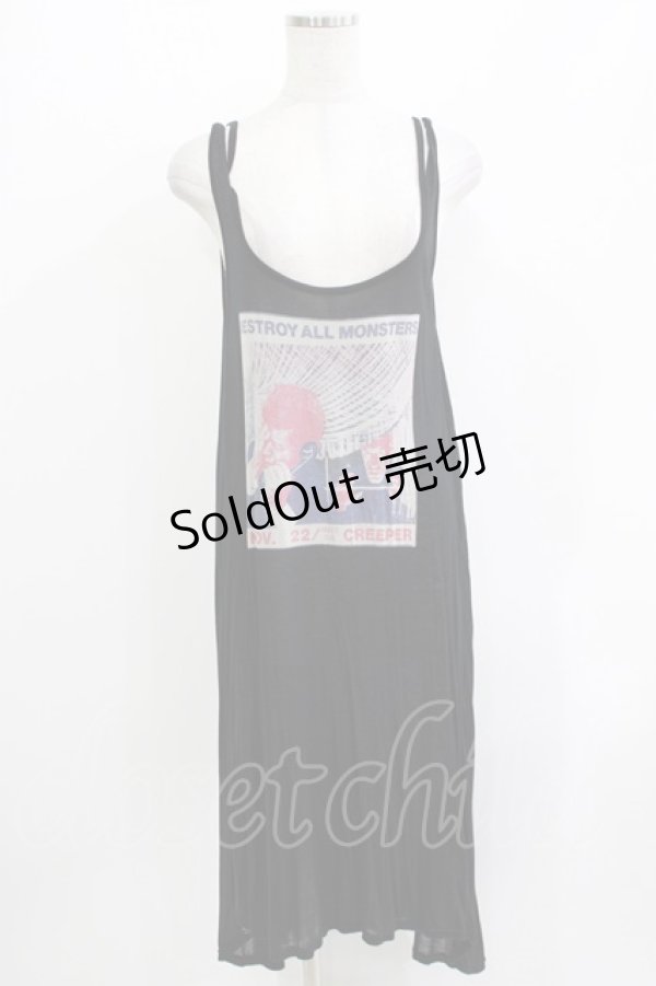 画像1: HYSTERIC GLAMOUR / シアーノースリーブワンピース  ブラック H-26-04-12-041-PU-OP-KB-ZH (1)