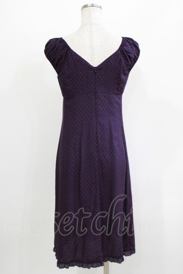 画像3: HYSTERIC GLAMOUR / スタードットワンピース  ネイビー H-26-04-12-042-PU-OP-KB-ZH (3)