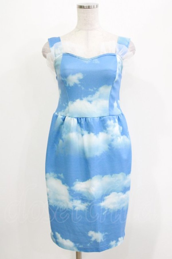 画像1: MILK / CLOUDYドレス  BLUE SKY H-26-04-12-045-ML-OP-KB-ZH (1)