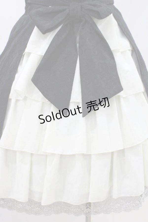 画像4: Moi-meme-Moitie / JQバッスルスカート 3 黒×白 H-26-04-12-1006-MO-SK-KB-ZH (4)