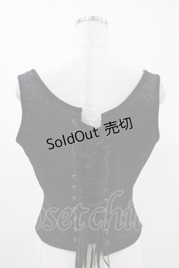 画像3: EXCENTRIQUE / バロックベスト M/L ブラック H-26-04-12-1010-EL-TO-KB-ZH (3)