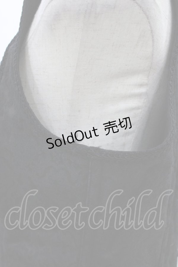 画像4: EXCENTRIQUE / バロックベスト M/L ブラック H-26-04-12-1010-EL-TO-KB-ZH (4)