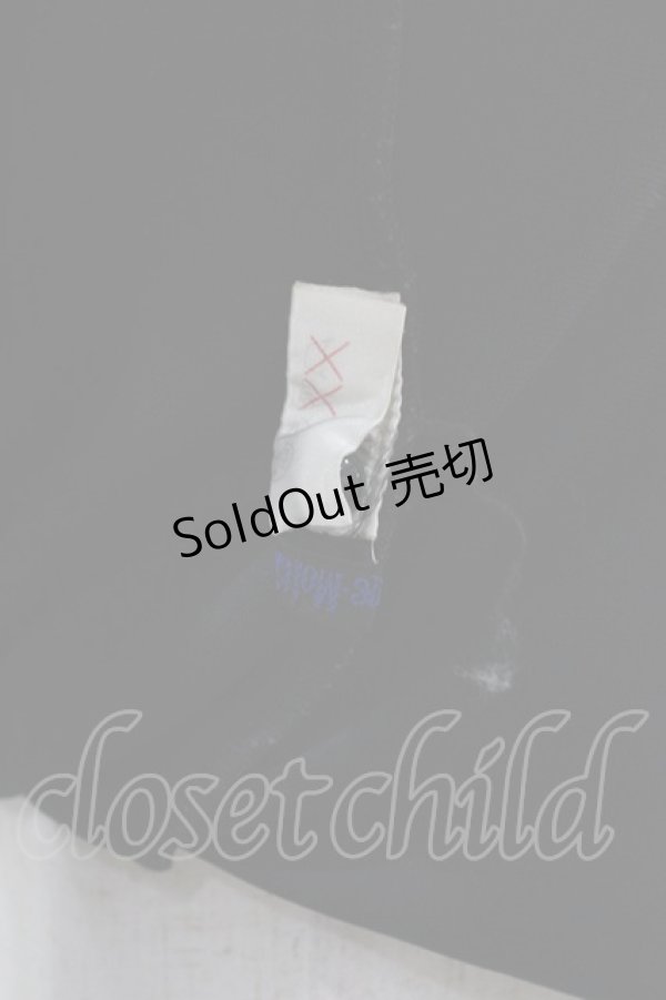 画像5: Moi-meme-Moitie / チュール編み上げカットソー  ブラック H-26-04-12-1014-MO-TO-KB-ZH (5)