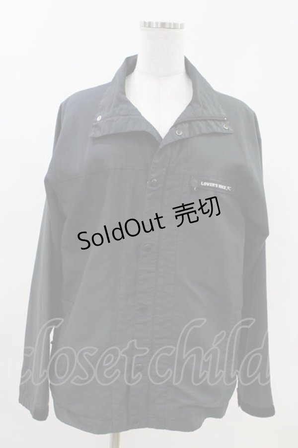 画像1: SUPER LOVERS / ブルゾンジャケット  ブラック H-26-04-12-1019-PU-JA-KB-ZH (1)